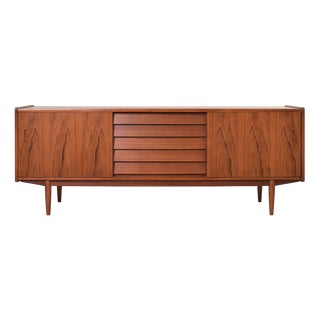 Mid-Century Teak Trio Sideboard by Nils Jonsson for Hugo Troeds, Sweden, 1960s For Sale
