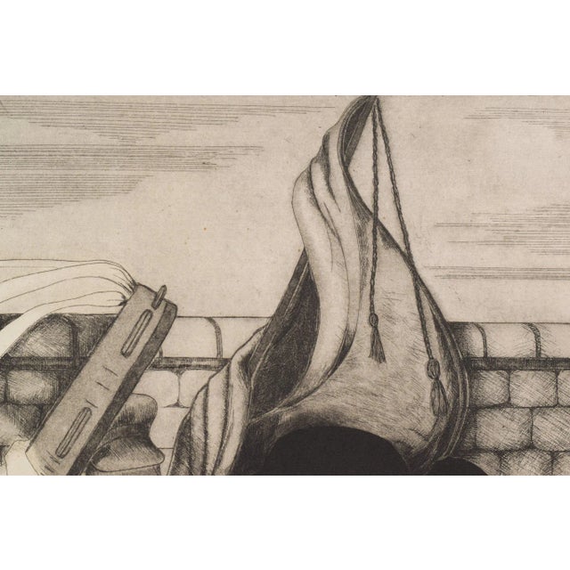 Margaret Sheaff, Sally Army, Etching on Paper, Framed For Sale - Image 6 of 11