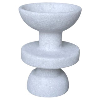 Naxian Marble Vase by Tom Von Kaenel For Sale