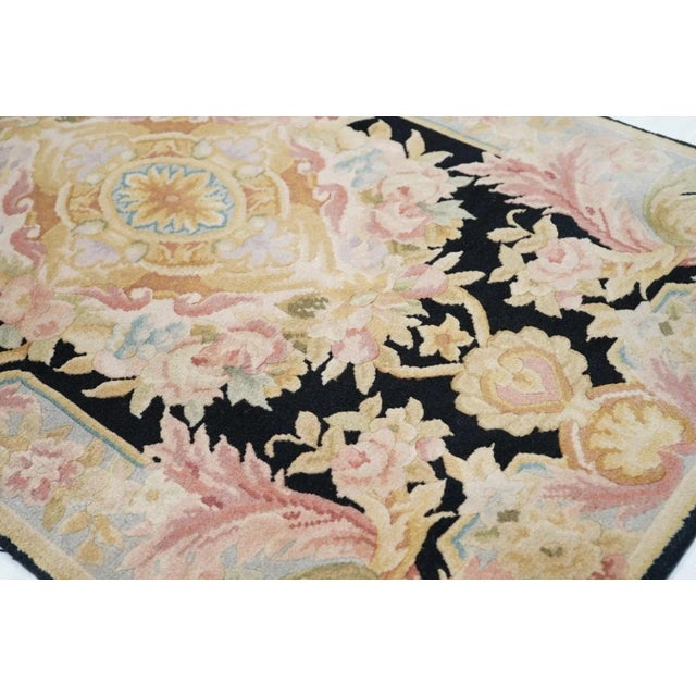 Traditional Savonnerie Runner 2'6'' x 8' For Sale - Image 3 of 12