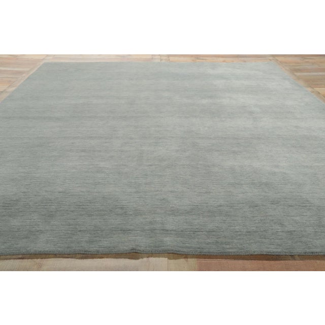 Textile Modern Style Gray Area Rug - 08'01 X 09'11 For Sale - Image 7 of 9