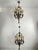 French 10-Light Chandeliers in Wrought Iron and Brass, 1980s, Set of 2 For Sale - Image 11 of 11