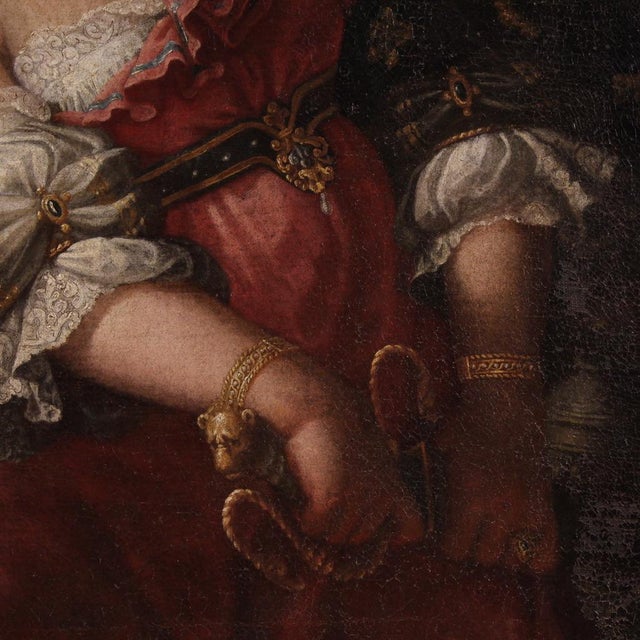 Italian Artist, Judith and Holofernes, 1720, Oil on Canvas For Sale - Image 12 of 16