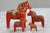 Swedish Wooden Dala Horse Toys, 1960s, Set of 4, in Very Good conditions. Designed 1960 to 1969