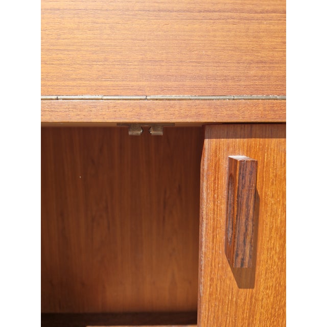 Vintage Scandinavian Teak Highboard, 1960s For Sale - Image 6 of 16