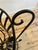 Vintage early 1950's large wrought iron planter. Great form. Perfect for topiary.