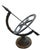 Vintage Cast Iron Armillary Sphere Sundial With Arrow Gnomon For Sale In West Palm - Image 6 of 12