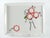 2010s Crate & Barrel Cb2 Oliver Peppermint Ornament Christmas Appetizer Plate - Set of 4 For Sale - Image 5 of 10