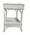 Add charm and function to your space with this vintage-inspired 2-tier woven rattan bar cart in a soft white finish. The...