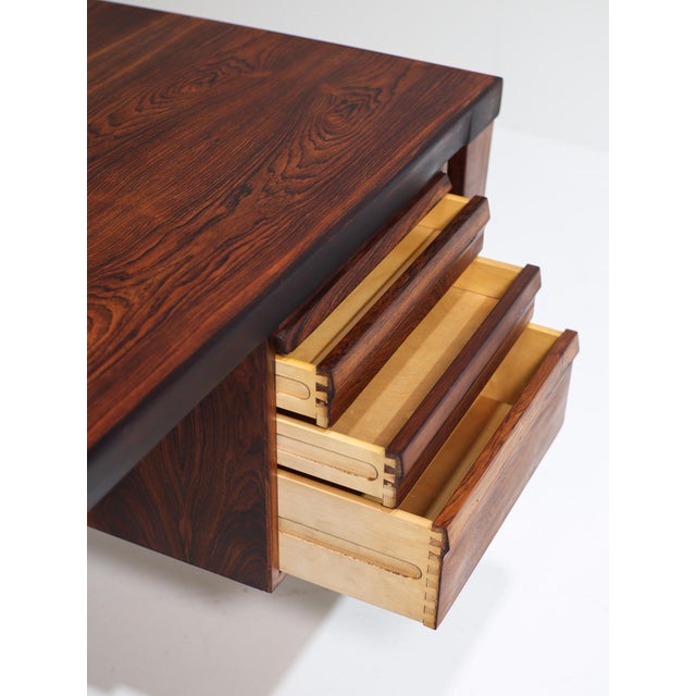 2-Sided Desk in Rosewood by Kai Kristiansen for FM Møbler, Denmark, 1970s For Sale - Image 12 of 18