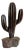 14" Ironwood Saguaro Cactus Figurine For Sale