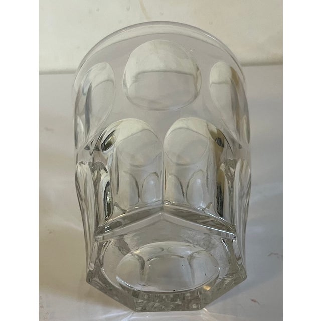 Large Antique Mid 19th Century American Classical Ashburton Flint Glass Whiskey Tumbler or Flip, Circa 1850 For Sale In New York - Image 6 of 17