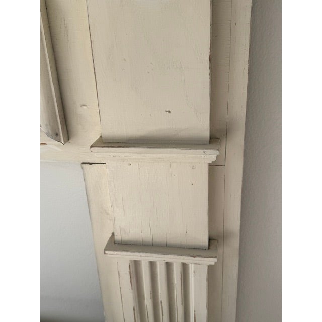 Farmhouse Handmade Vintage Mantel/Fireplace Surround For Sale - Image 3 of 5