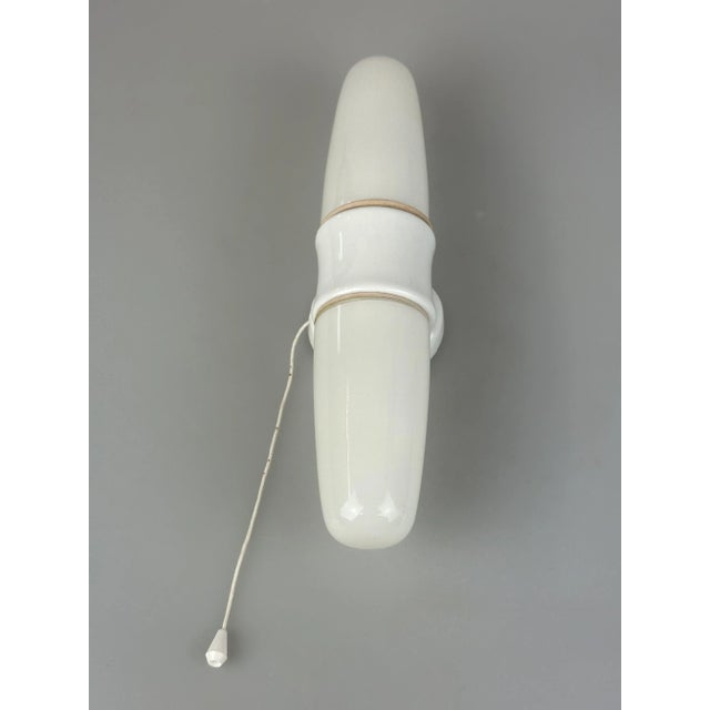 Ceramic Wall or Ceiling Lamp by Wilhelm Wagenfeld for Lindner, 1950s For Sale - Image 10 of 18