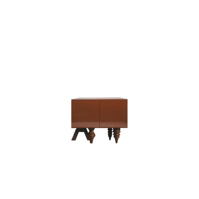 Multileg Sideboard Lacquered in Brown by Jaime Hayon for BD Barcelona For Sale - Image 4 of 7