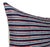 Modern Striped Pillow Cover in Red and Blue, 14x20 Pillow For Sale - Image 3 of 3