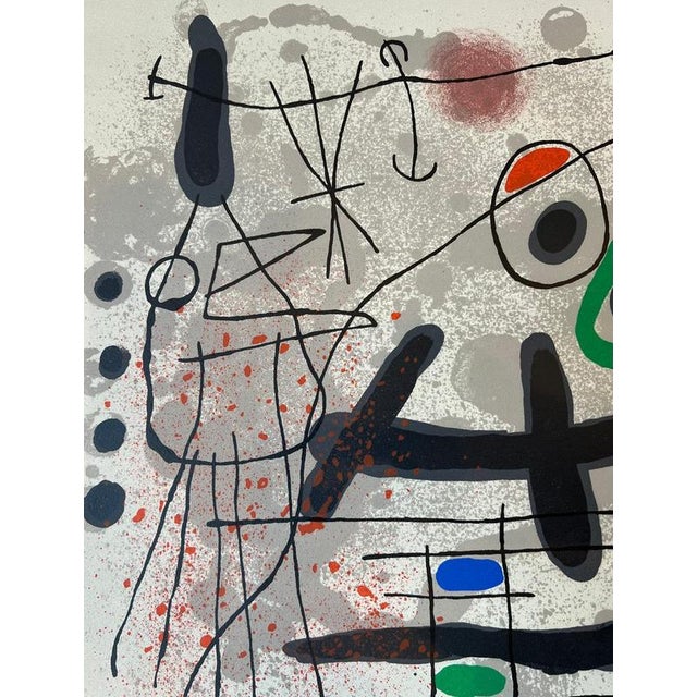 1960s Joan Miró, The Lizard with the Golden Feathers, 1967, Lithograph For Sale - Image 5 of 7
