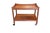 Brown AT-45 Serving Trolley in Teak by Hans J. Wegner for Andreas Tuck, Denmark, 1960s For Sale - Image 8 of 14