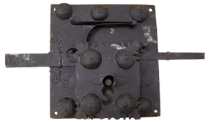 18th Century Lock in Sheet Steel, 1700s