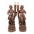 Pair of Italian Renaissance/Baroque Carved Wood Angel Torchère Candelabra, C. 1600 For Sale