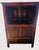 Antique Flemish-Style Gothic Revival Carved Oak Pass-Through Credence Cabinet, C. 1900. For Sale - Image 11 of 16
