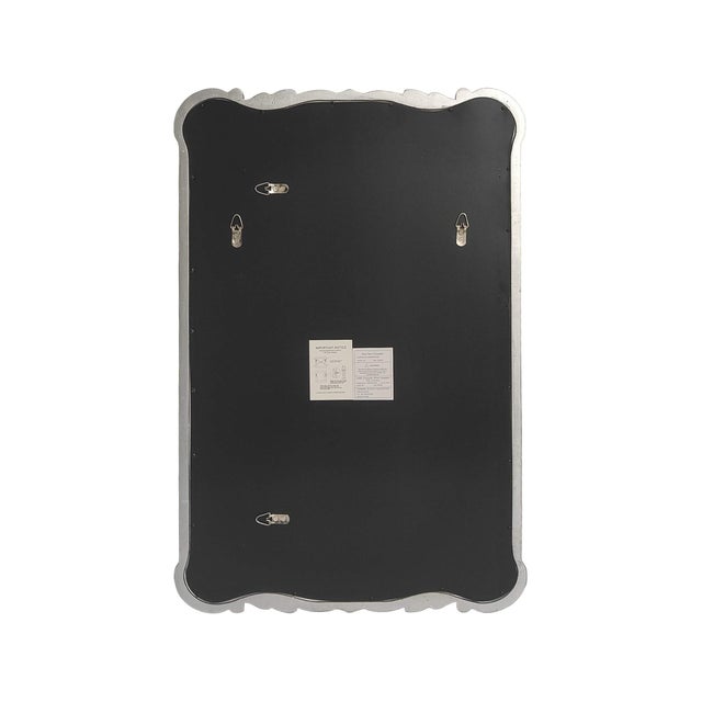 2020s Asbille Antique Silver Wall Mirror For Sale - Image 5 of 9
