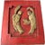 This stunning antique wall panel features hand-carved wood with high relief detailing depicting two dancing girls against...