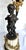 Late 19th Century 19th Century French Louis XVI Style Figural Bronze and Marble Candelabra - A Pair For Sale - Image 5 of 18