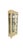 Henredon Vintage Henredon Faux Goatskin Pan Asian Campaign Curio Cabinet Hutch Display B For Sale - Image 4 of 18