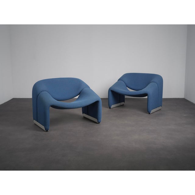 F598 Groovy Lounge Chairs by Pierre Paulin for Artifort, Netherlands, 1970s, Set of 2 For Sale - Image 11 of 11