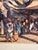 G. D. Thyaga Raj Street Scene, a Bundi Original Watercolor Painting, Circa 1968 For Sale - Image 9 of 12