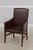Stickley Set of 6 Stickley Leather Dining Chairs For Sale - Image 4 of 15