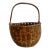 Antique American Gathering Basket For Sale