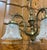 Neoclassical Vintage Spanish Neoclassical Style Etched Frosted Glass 5 Light Chandelier For Sale - Image 3 of 6