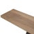 Zoom Console Table in Brown and Wood by Mobimex TIX For Sale - Image 6 of 11