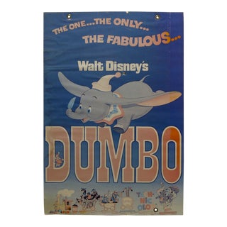 "Walt Disney's - Dumbo" Mounted Original Movie Poster For Sale