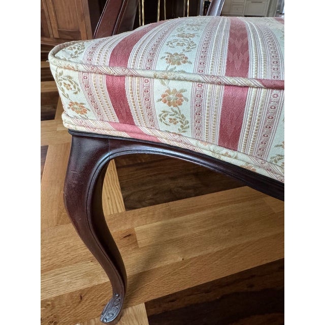 Late Victorian Carved Mahogany Rococo Revival Armchair, Probably American, C. 1880–1900, With Louis XV Influence For Sale - Image 4 of 12