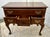 Brown Vtg. Ethan Allen Queen Anne Style Mahogany Four Drawer Lowboy For Sale - Image 8 of 15