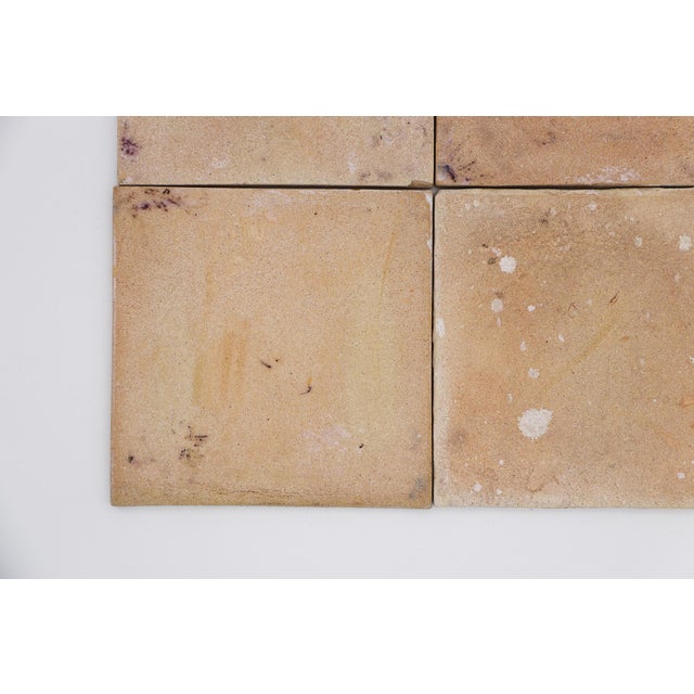 19th Century Set of Four Floral Tiles, Portuguese Baroque For Sale - Image 13 of 13