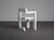 1970s Vintage Dutch Asymmetrical Wooden Chair by Gerrit Thomas Rietveld, 1970s For Sale - Image 5 of 9