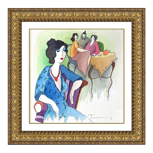 Late 20th Century She's The One, Itzchak Tarkay For Sale