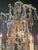 Antique Crystal Chandelier Maria Theresa Style 18th Century Faceted Light Effect For Sale - Image 11 of 11