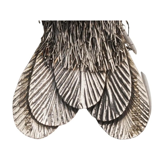 Mid 20th Century Italian St Silver Sparrow Bird Figurine by Buccellati For Sale - Image 5 of 10