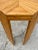 Boho Chic Modern Spilt Reed Console Table With Geometric Motif For Sale - Image 10 of 13