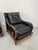 Leather Curly Relax Chair For Sale - Image 5 of 6