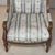 Pair 19th Century French Louis XVI Walnut Bergères ~ Armchairs For Sale - Image 12 of 17