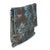 Traditional Silver Blue Graffiti CC Chainmail Flap Bag For Sale - Image 3 of 9