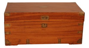 Marine Camphor Wood Chest, 19th Century