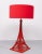 Large Red Eiffel Tower Lamp from Eichholtz, 1990s For Sale - Image 13 of 13