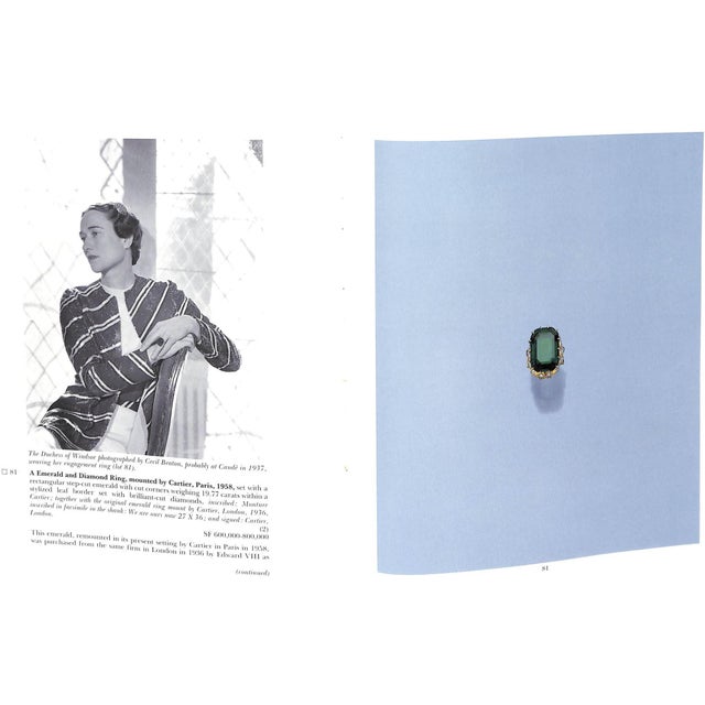 "The Jewels of the Duchess of Windsor - 2nd-3rd April 1987 Sotheby's Geneva" 1987 For Sale - Image 4 of 18
